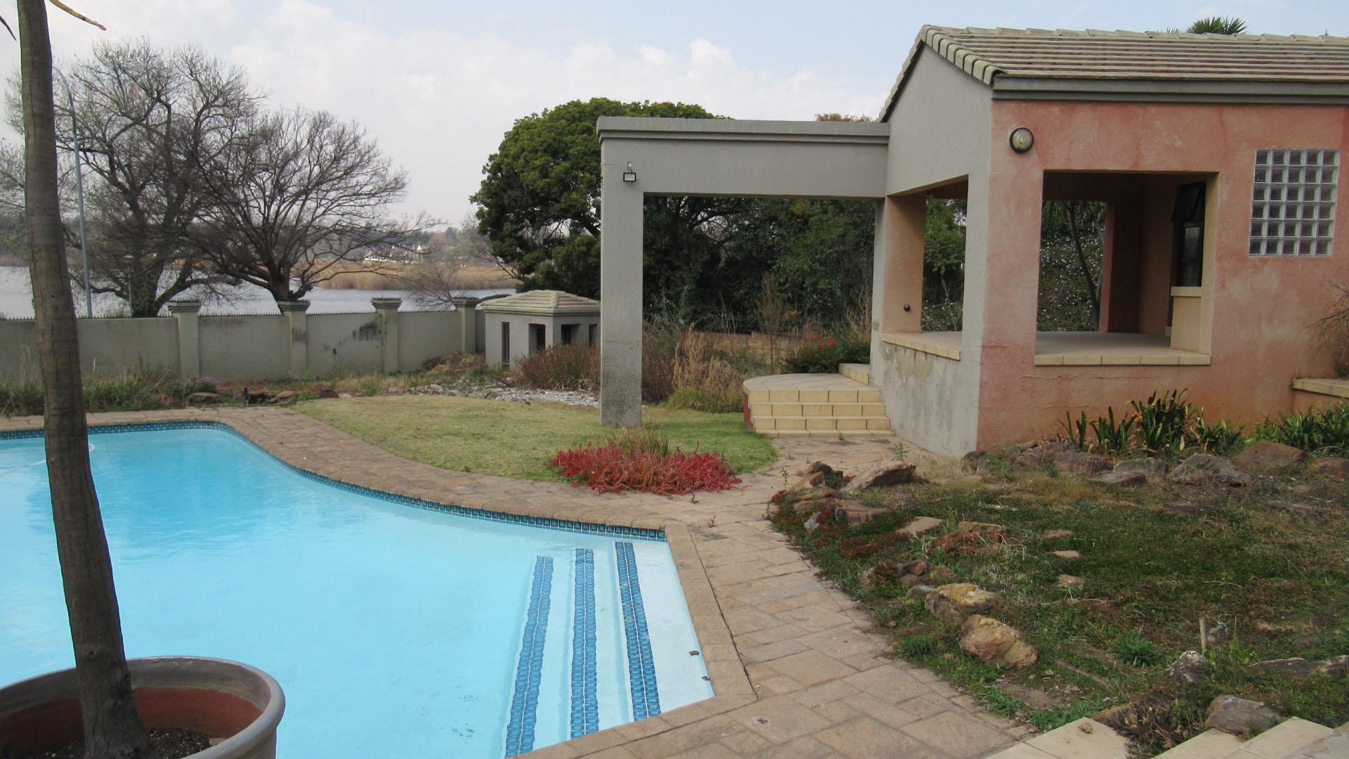 Backyard of property in Benoni