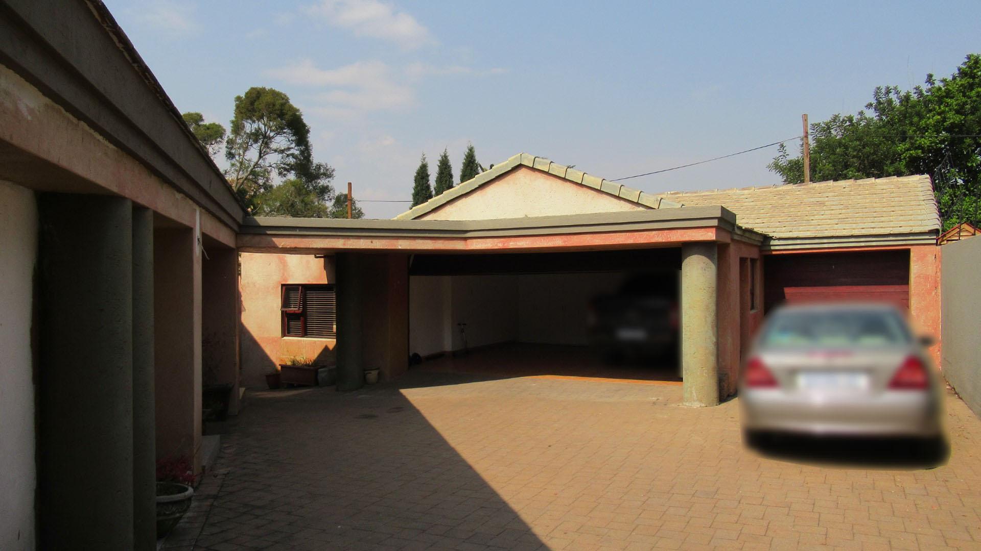 Backyard of property in Benoni
