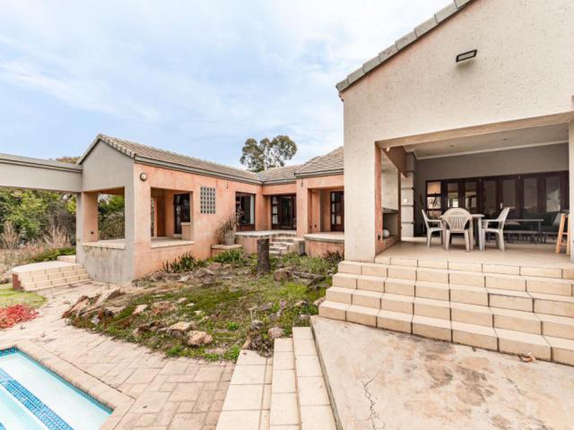 Backyard of property in Benoni