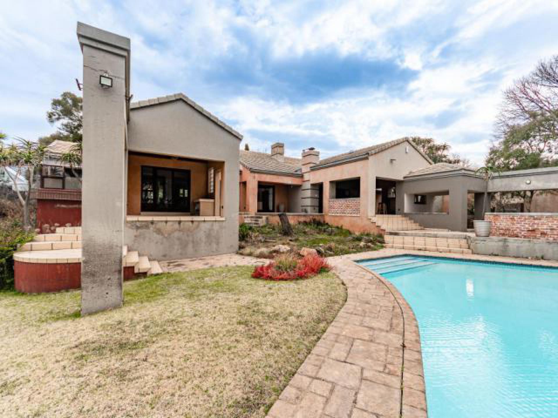 Backyard of property in Benoni