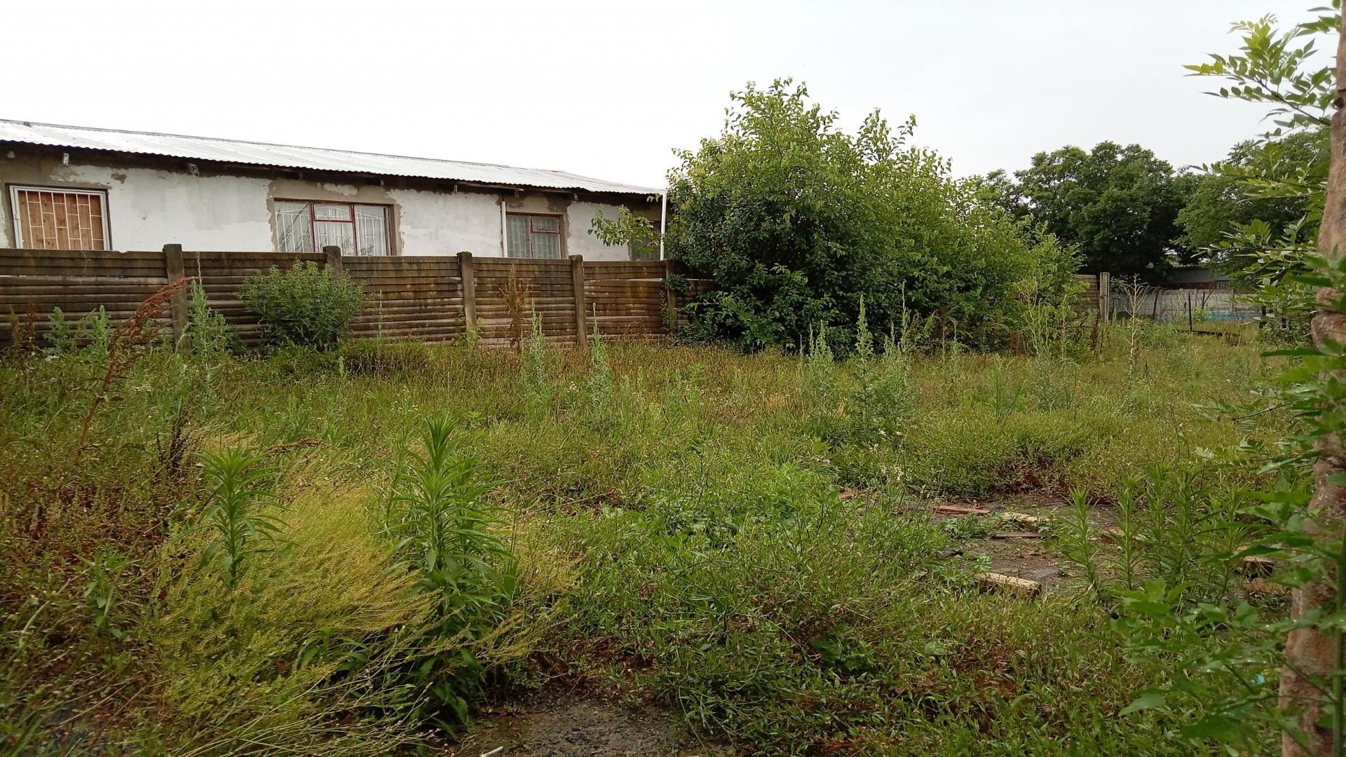 Backyard of property in Standerton