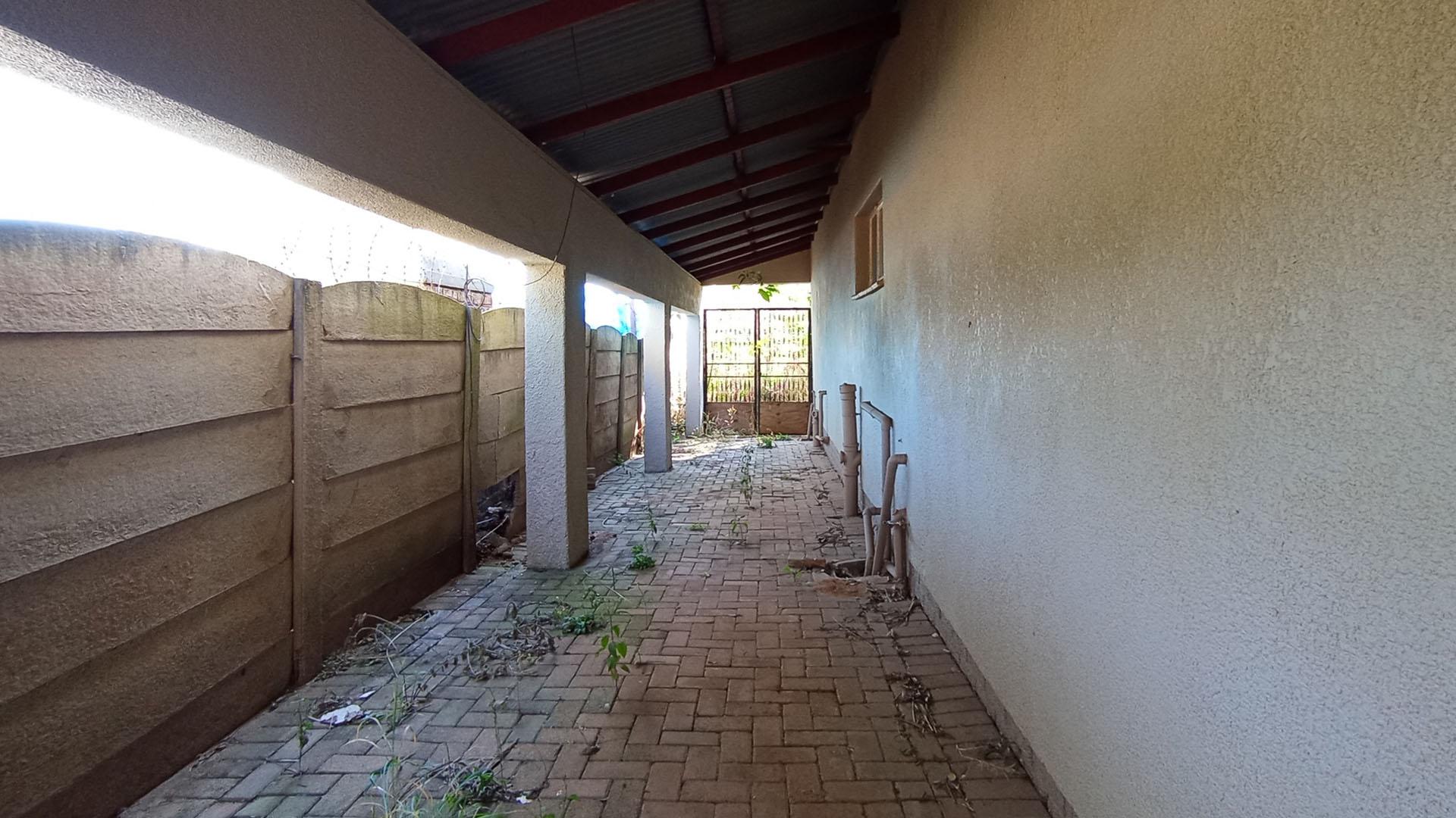 Backyard of property in Claremont