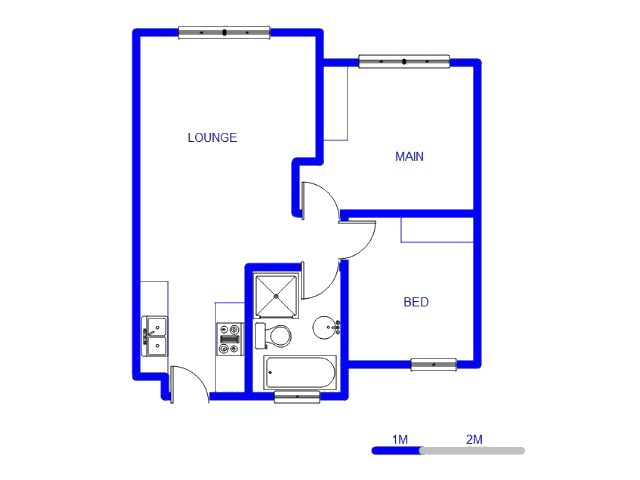 Ground Floor - 52m2 of property for sale in Noordwyk