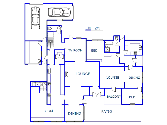 Floor plan of the property in Windermere