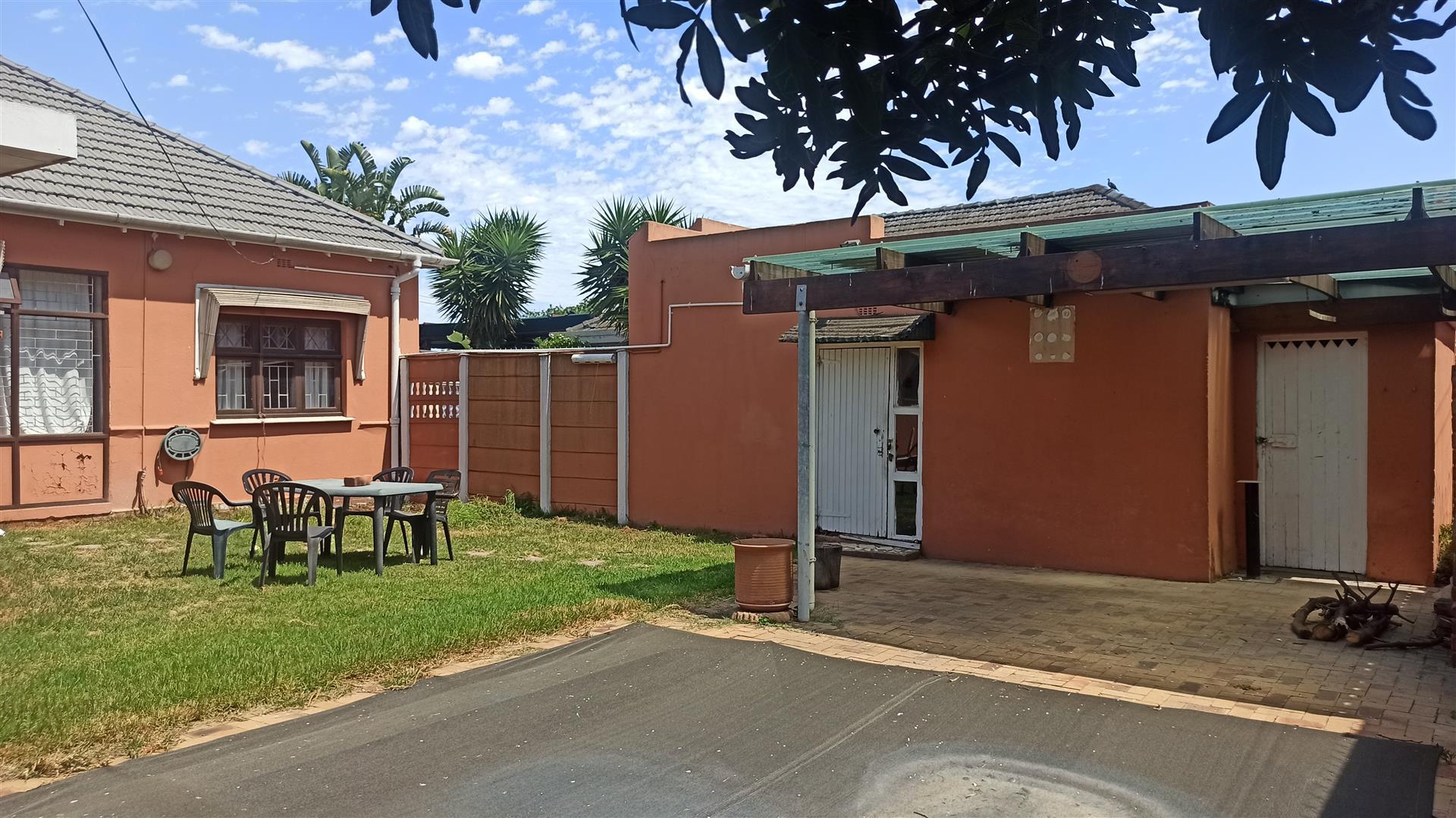 Backyard of property in Vasco Estate