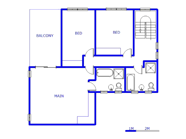 1st Floor - 102m2 of property for sale in Noordheuwel