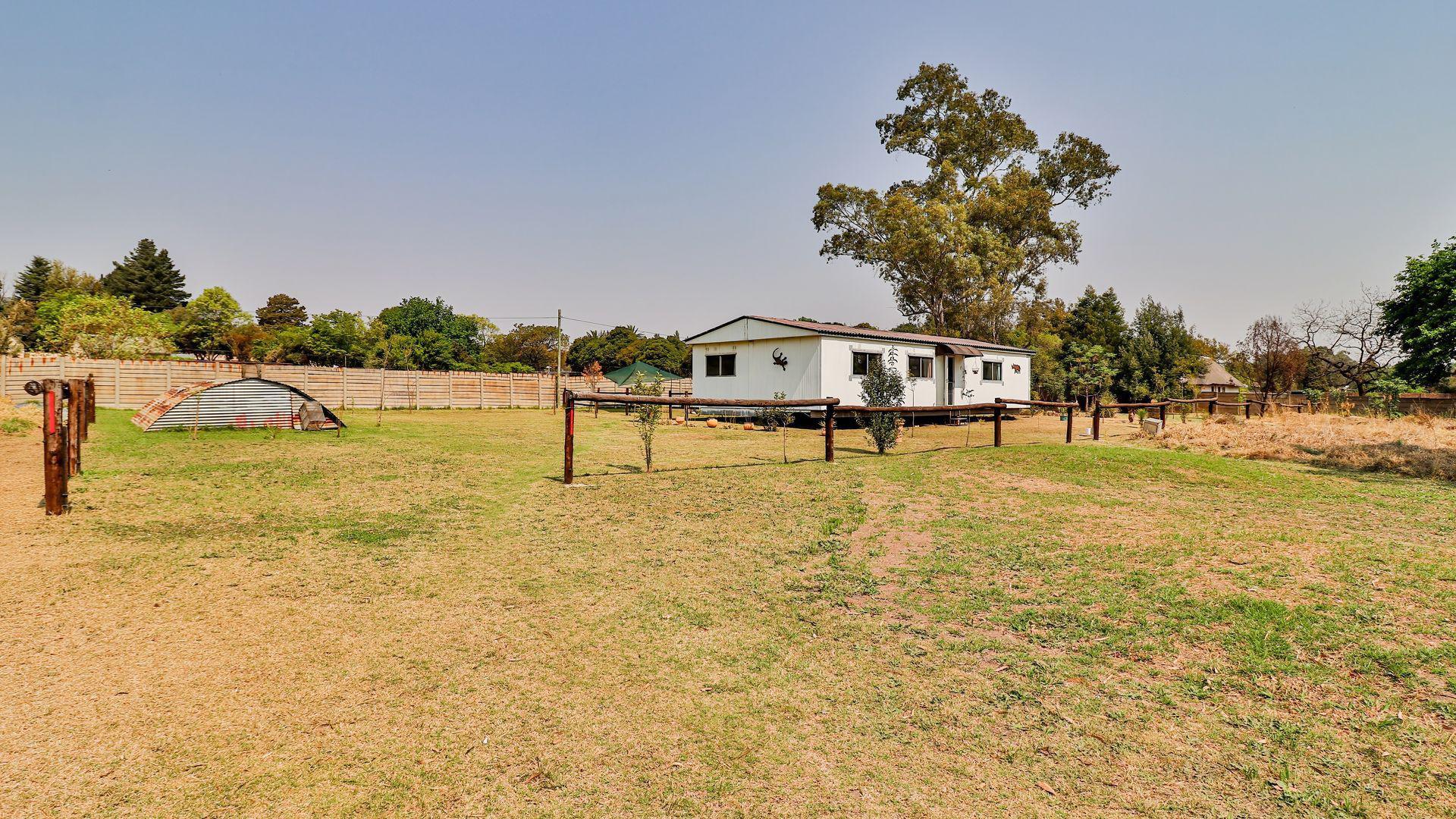 Backyard of property in Benoni