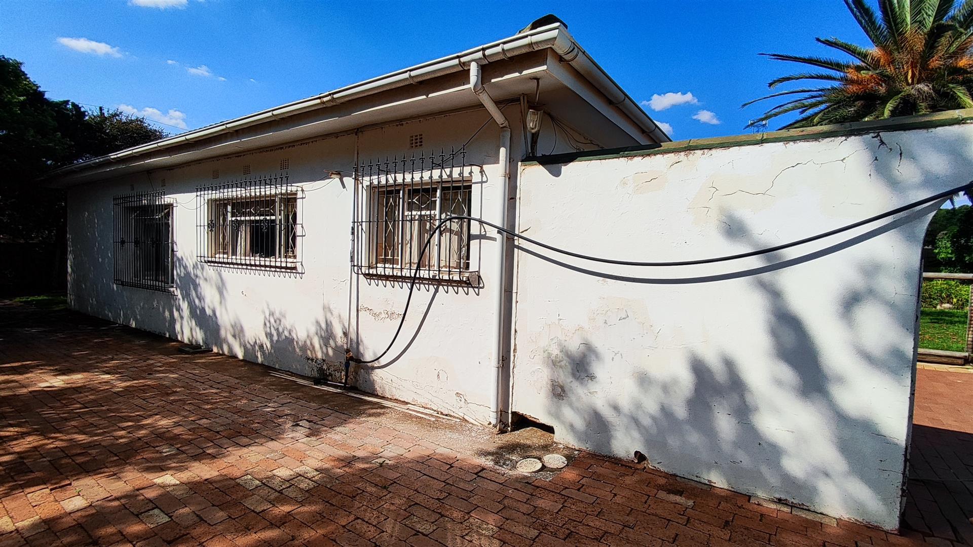 Backyard of property in Benoni