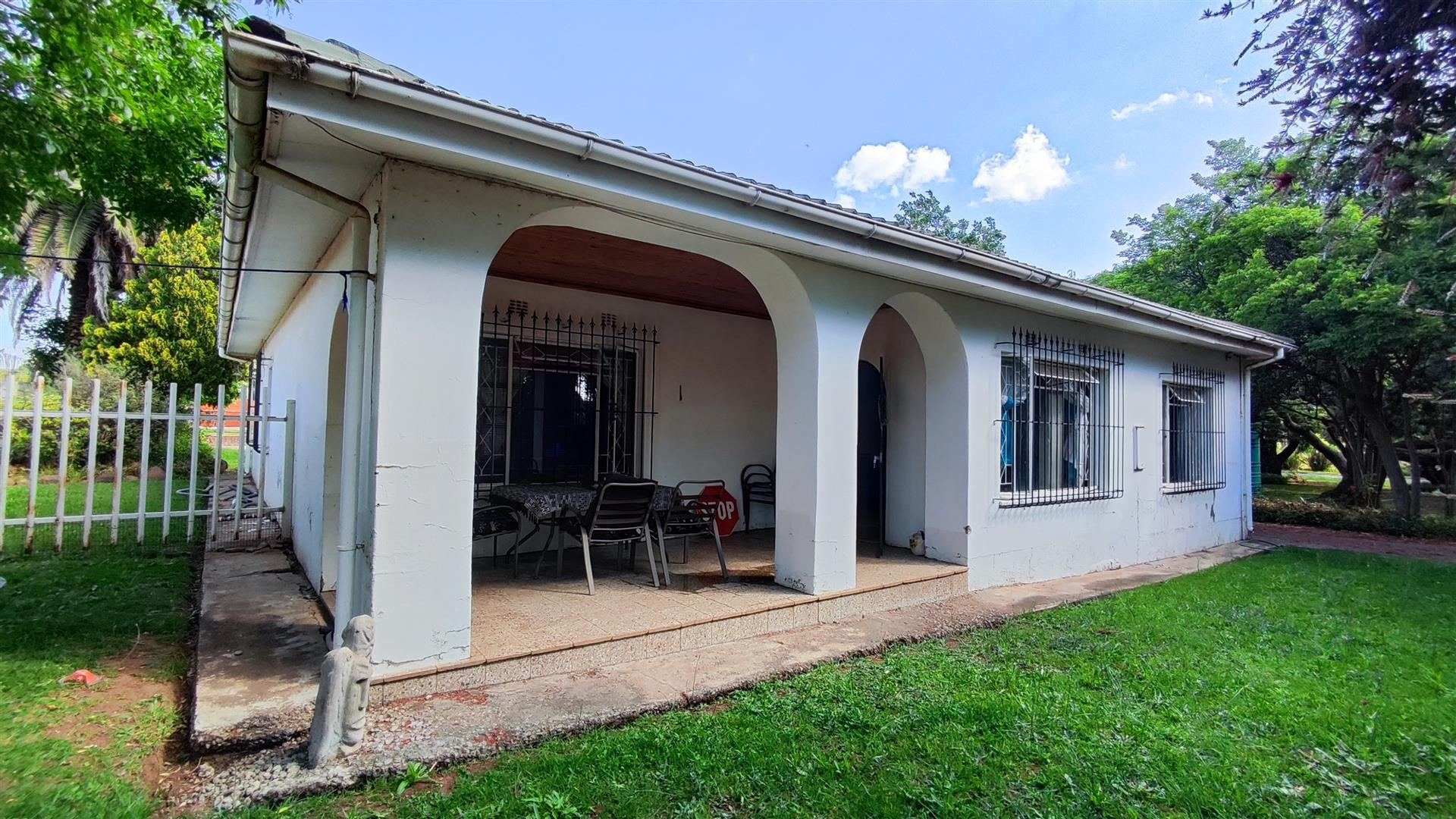 Backyard of property in Benoni