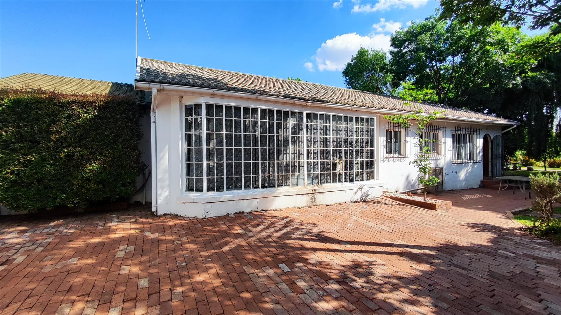 Backyard of property in Benoni
