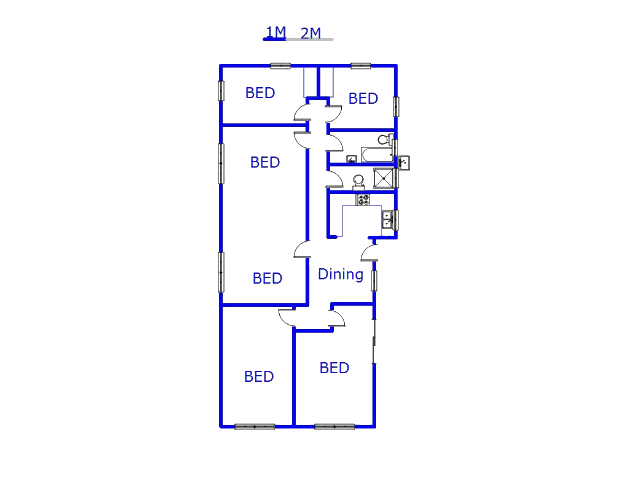 Ground Floor - 132m2 of property for sale in Meadowlands