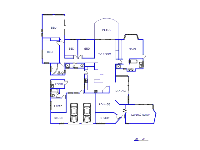 Floor plan of the property in Eldoraigne