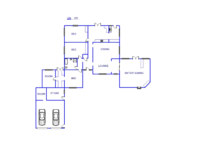 Floor plan of the property in Northmead