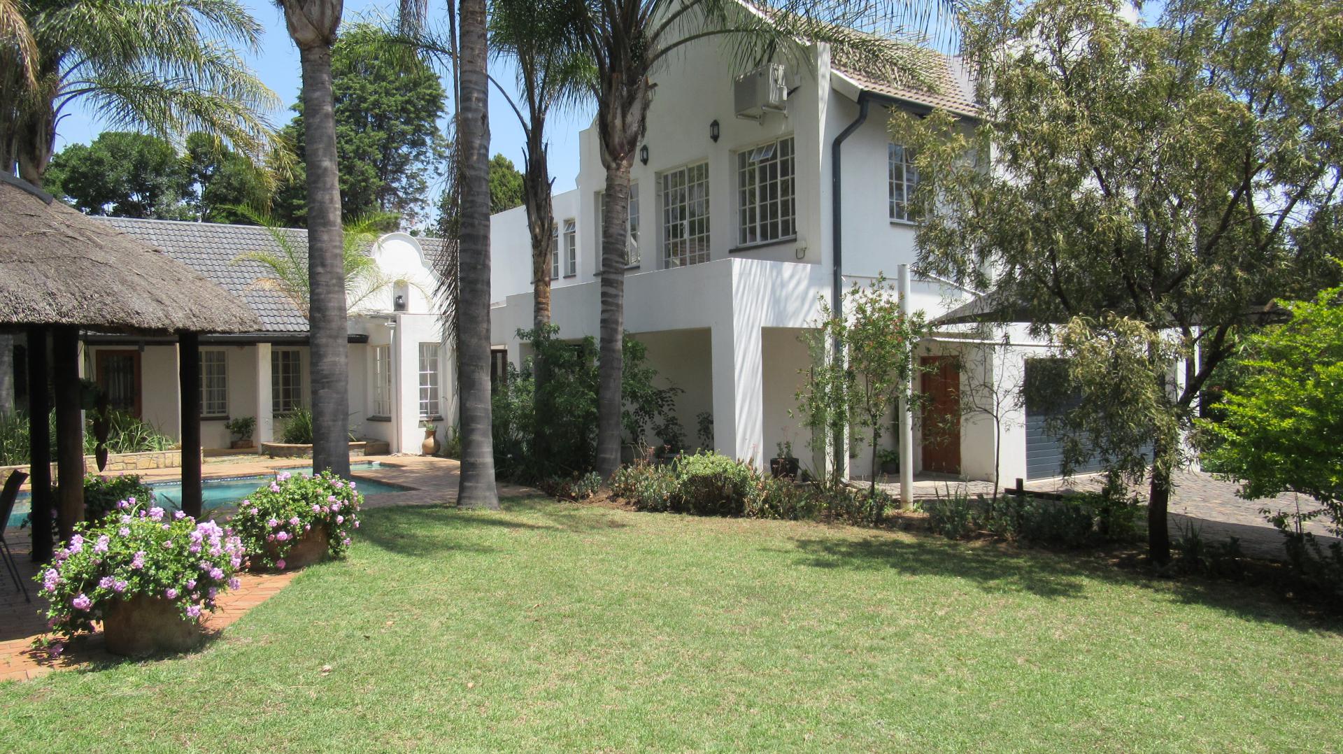 Backyard of property in Fourways