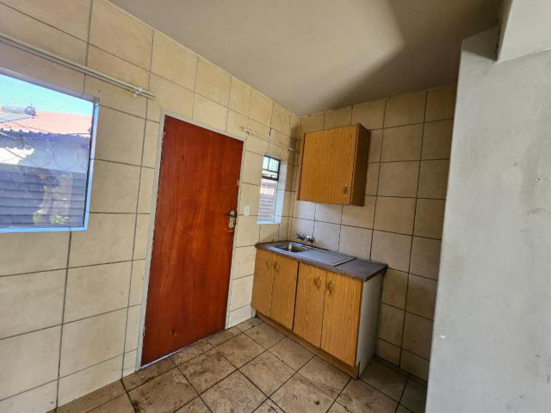Kitchen of property in Rustenburg