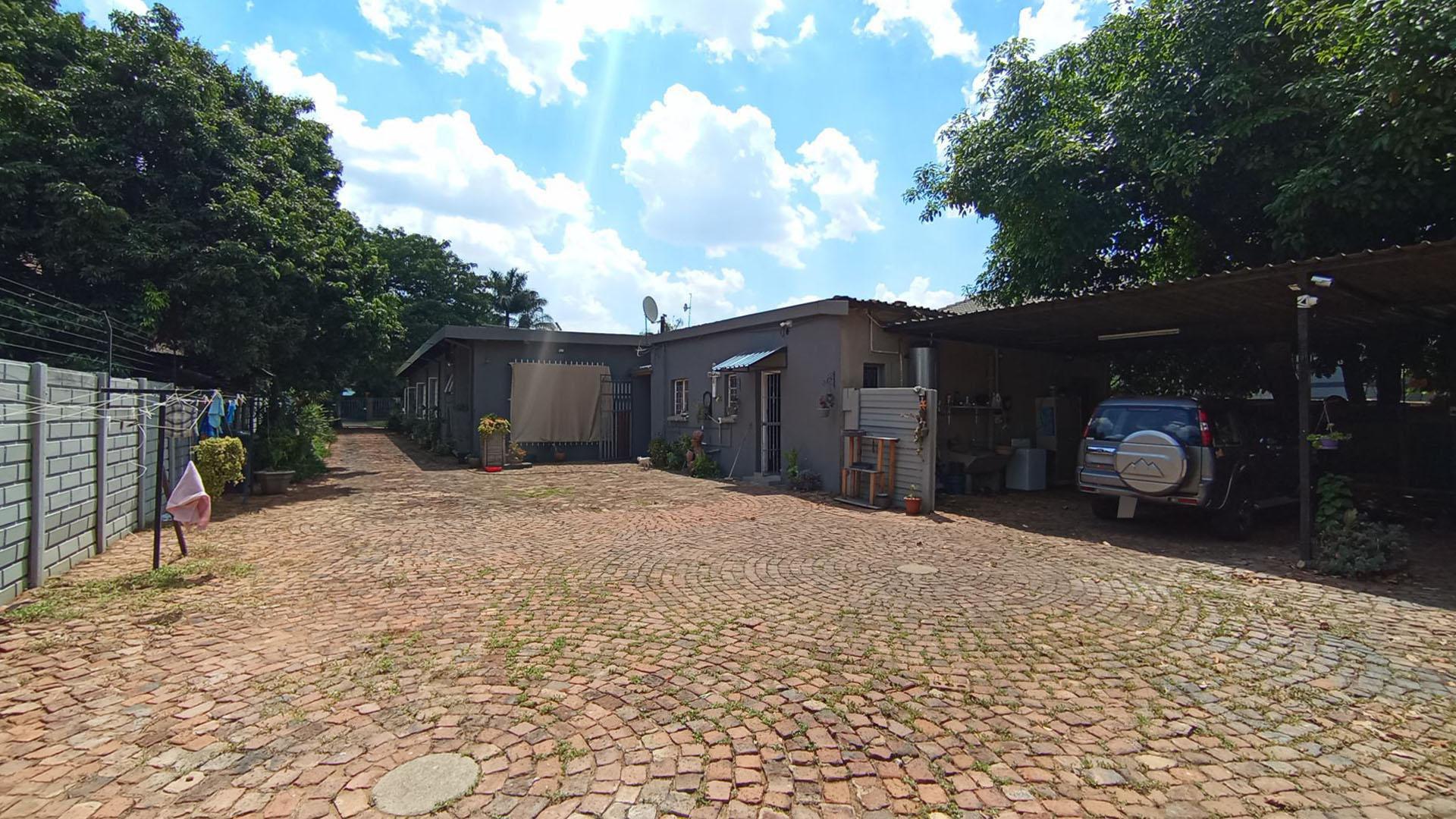 Backyard of property in Pretoria North