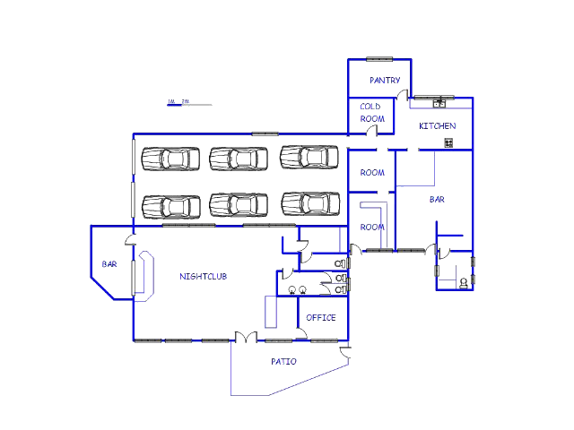 Floor plan of the property in Ifafa Beach