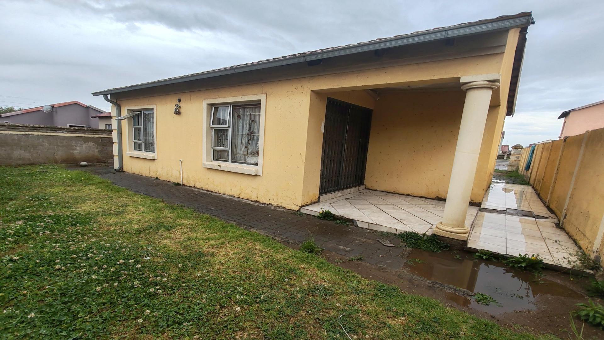 Backyard of property in Sharon Park