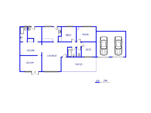 Floor plan of the property in Lewisham