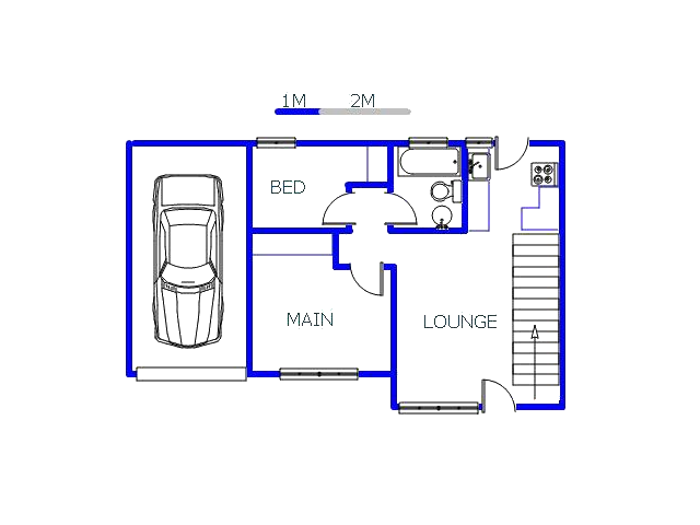 Floor plan of the property in Rangeview