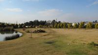 Backyard of property in Norton's Home Estates