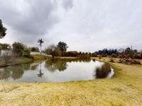 Backyard of property in Norton's Home Estates