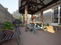 Patio of property in Ermelo