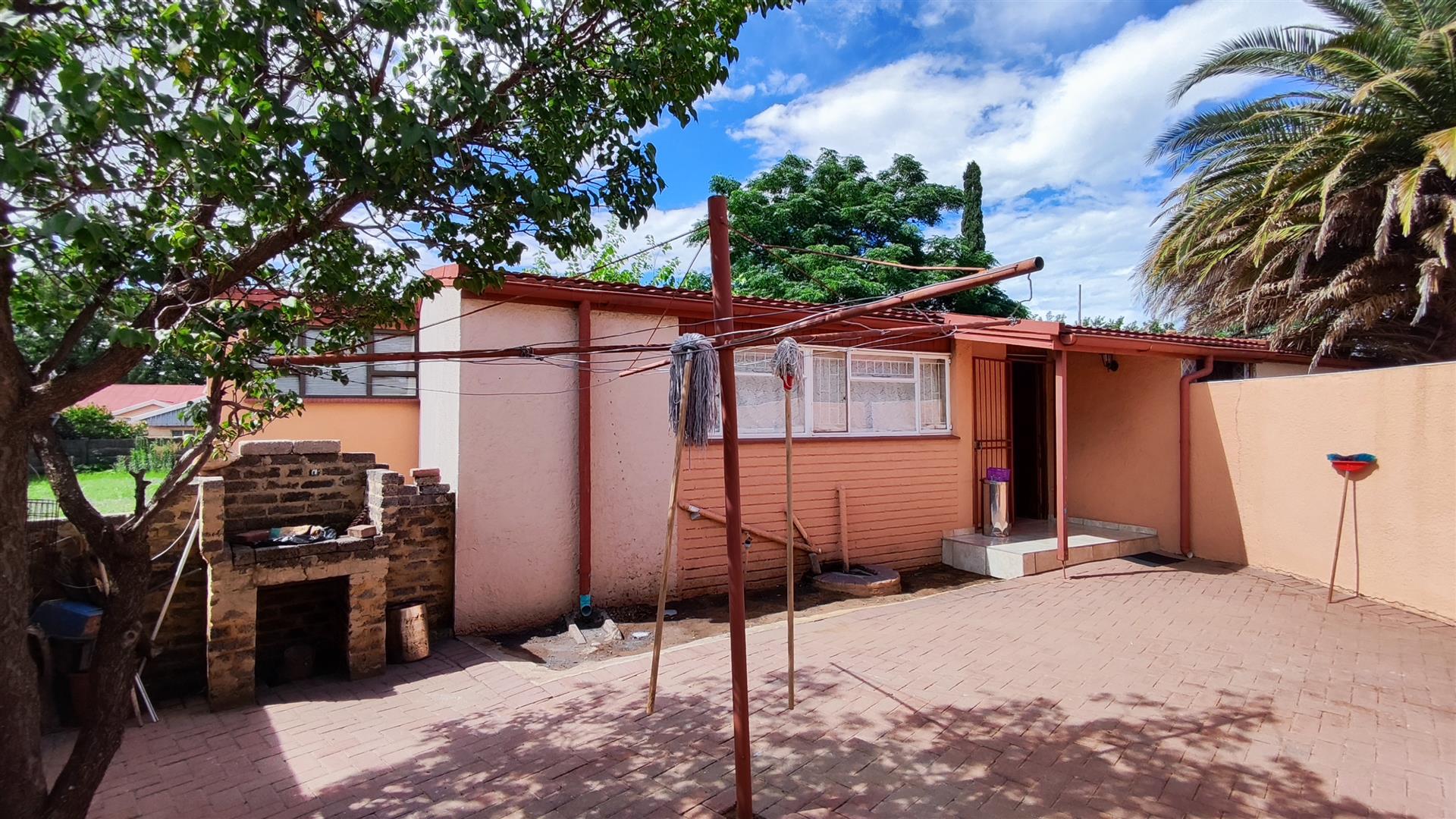 Backyard of property in Sasolburg