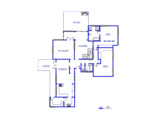 Floor plan of the property in Eastleigh