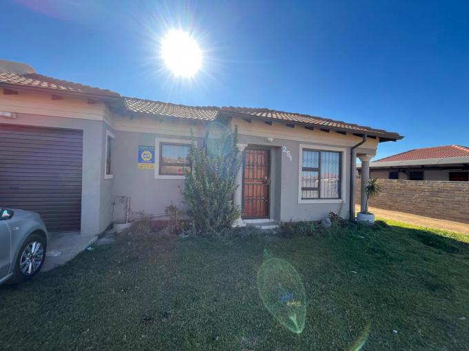 Standard Bank SIE Sale In Execution House for Sale in Vanderbijlpark - MR479519