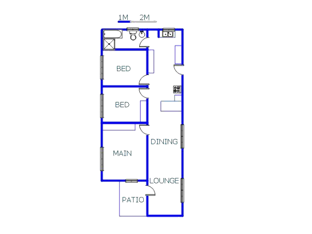 Ground Floor - 104m2 of property for sale in Jan Hofmeyr