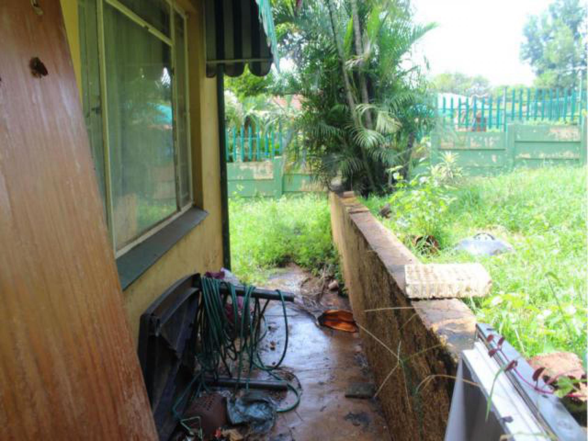 Backyard of property in Barberton
