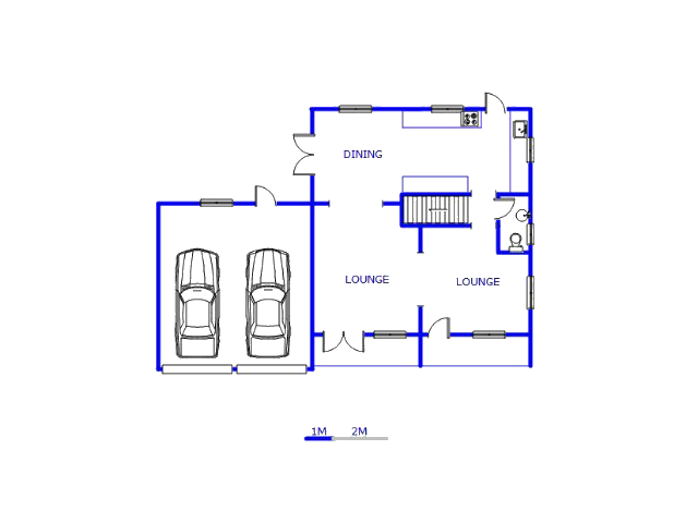 Floor plan of the property in Table View