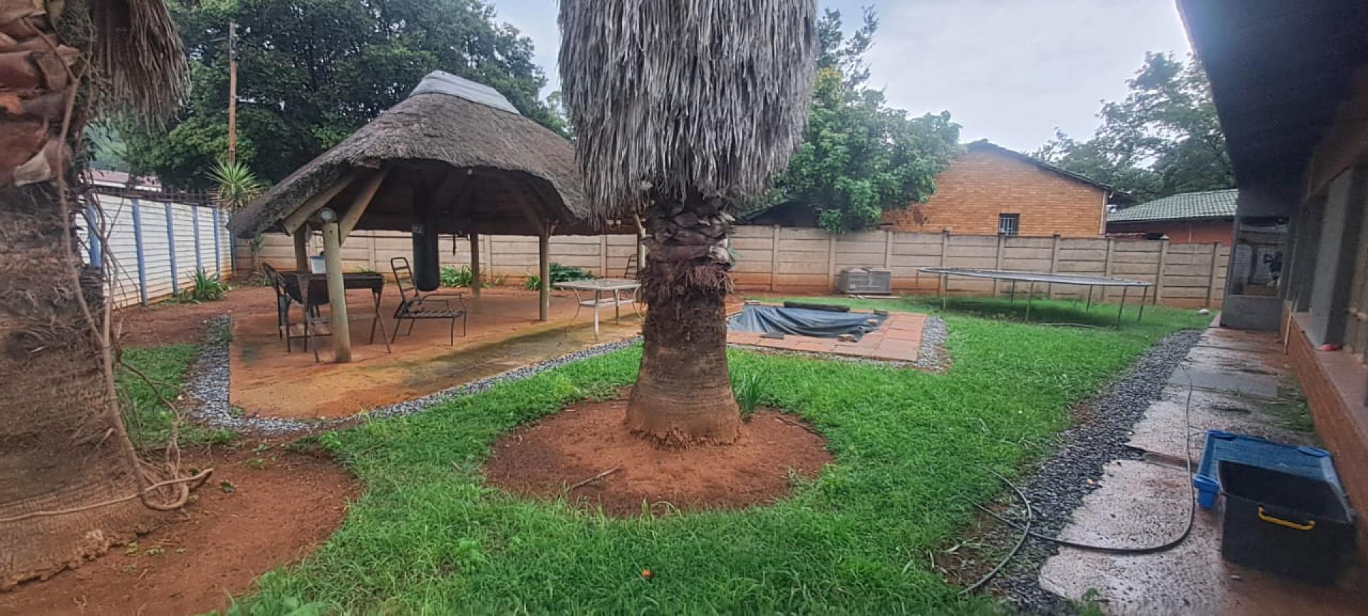 Backyard of property in Sasolburg