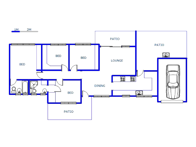 Ground Floor - 182m2 of property for sale in La Mercy