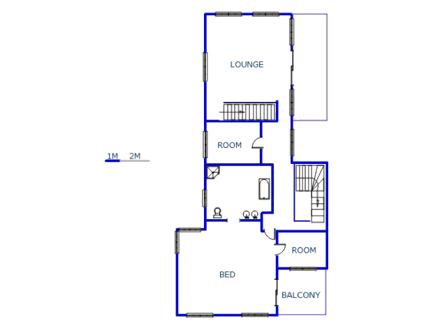 1st Floor - 205m2 of property for sale in La Mercy