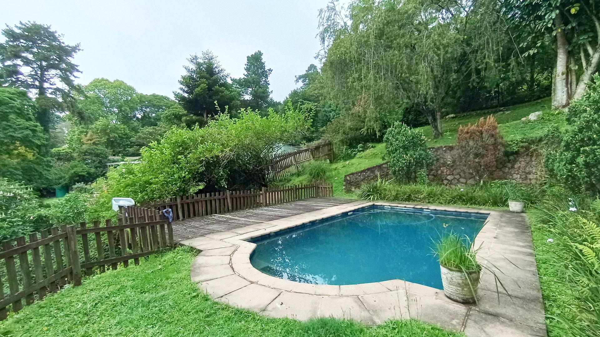 Backyard of property in Assagay