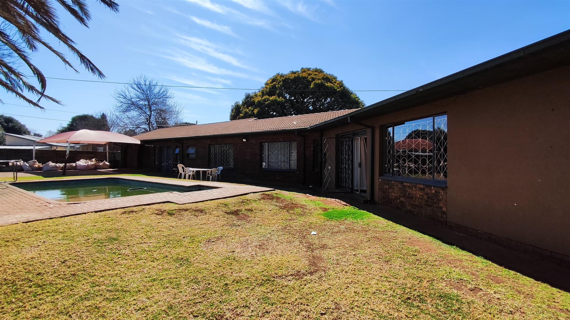 Backyard of property in Meyerton