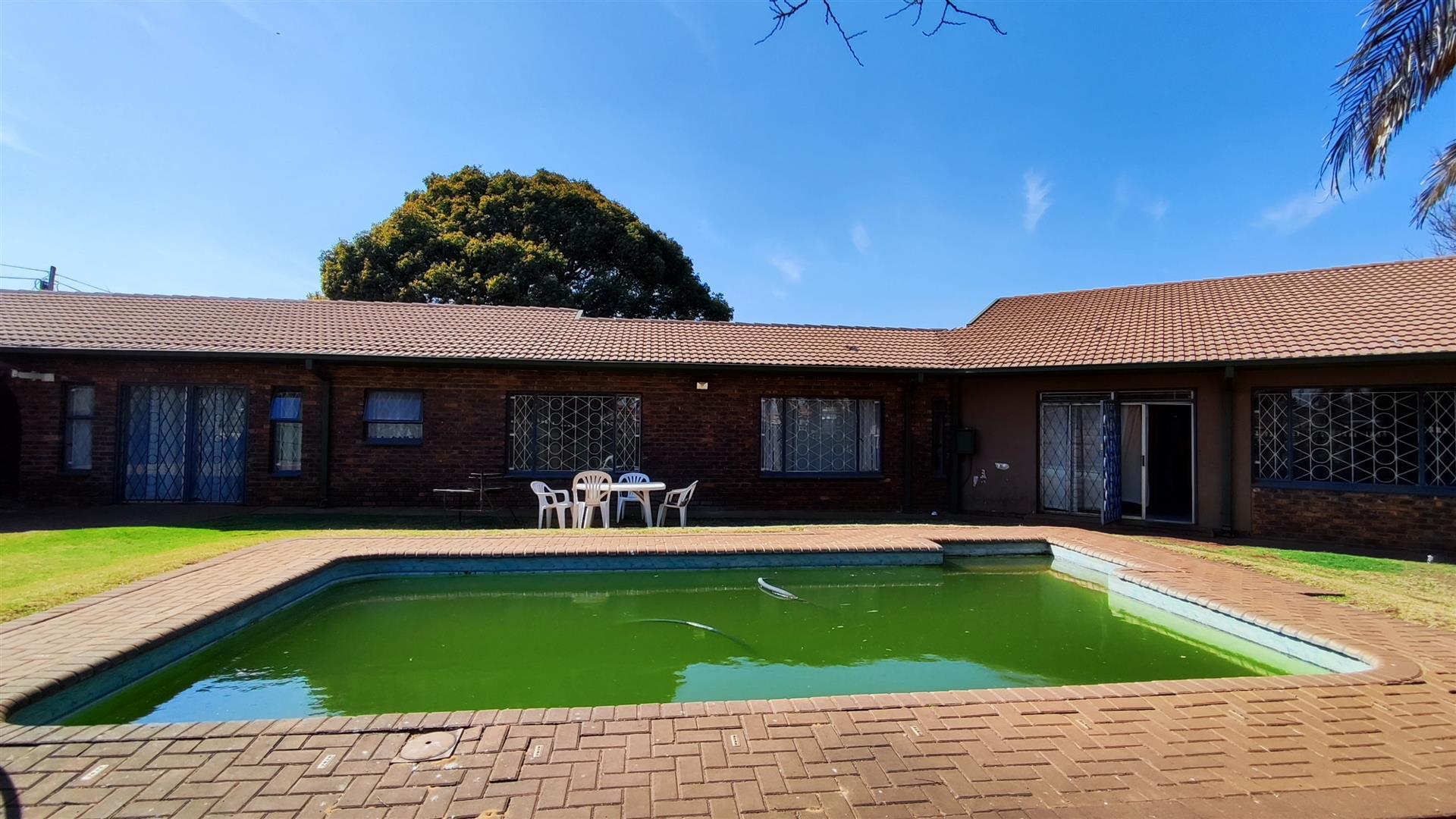 Backyard of property in Meyerton