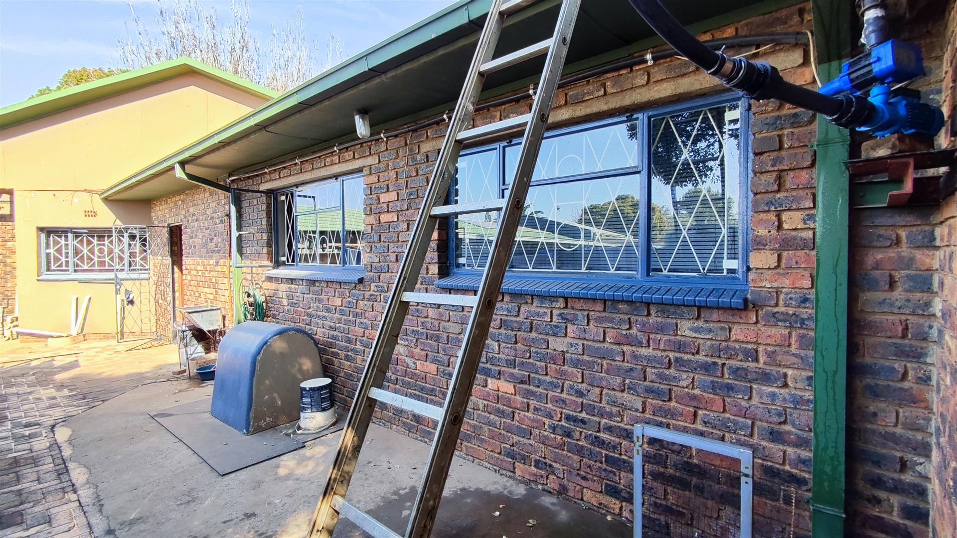 Backyard of property in Meyerton