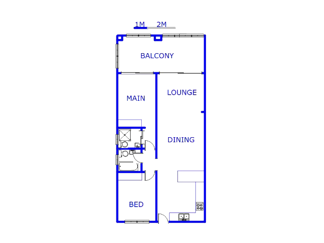 Floor plan of the property in Ramsgate