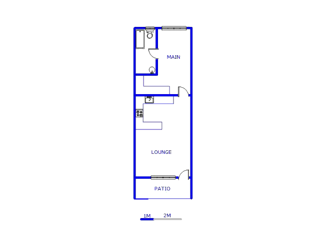 Floor plan of the property in Morningside