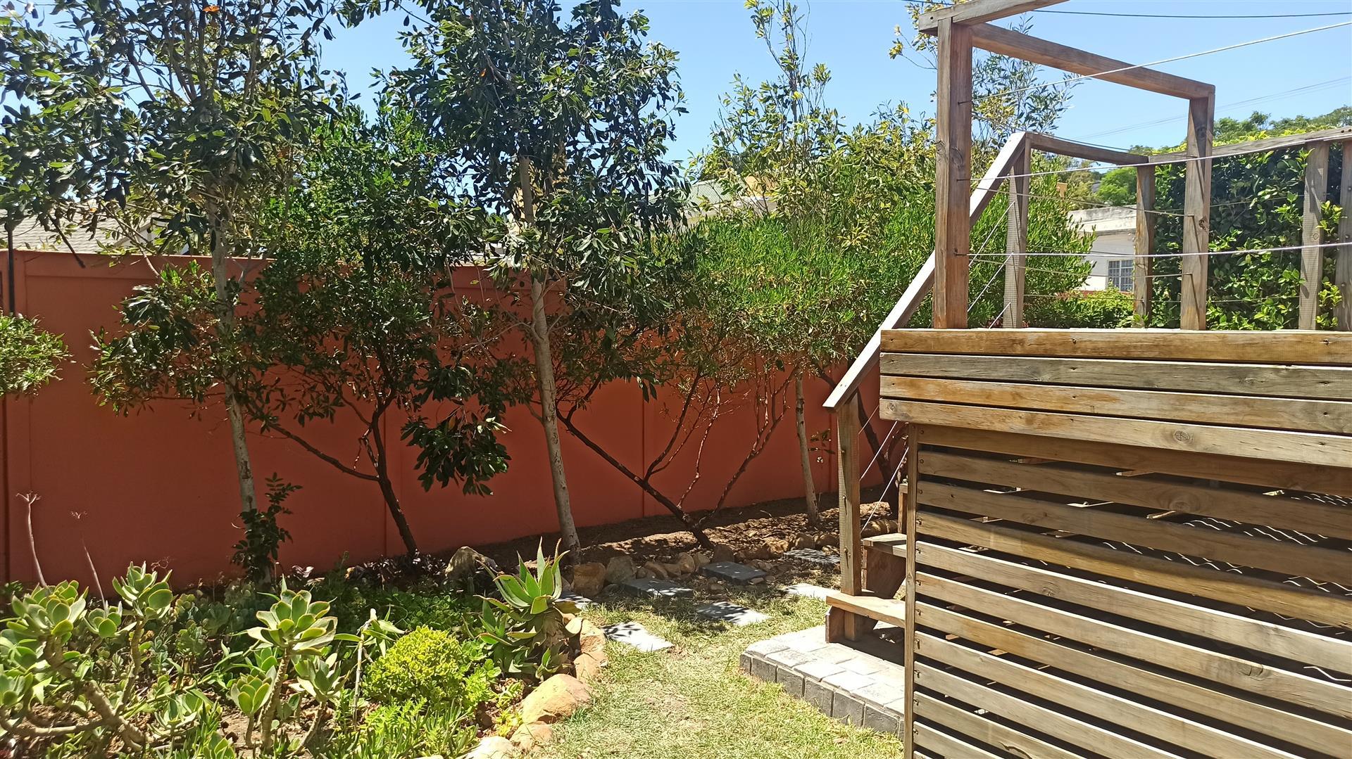 Backyard of property in Vredehoek