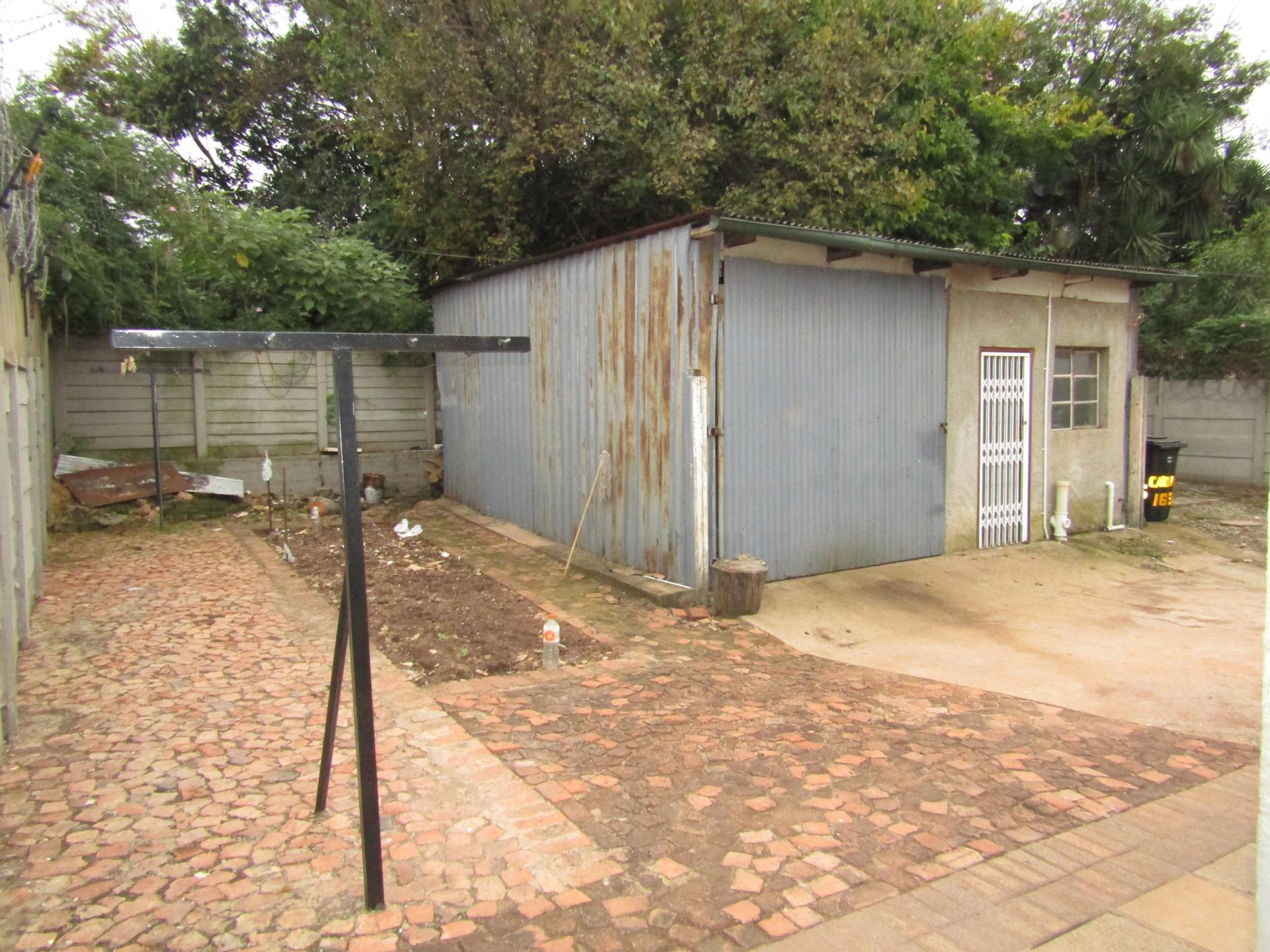 Backyard of property in Brixton
