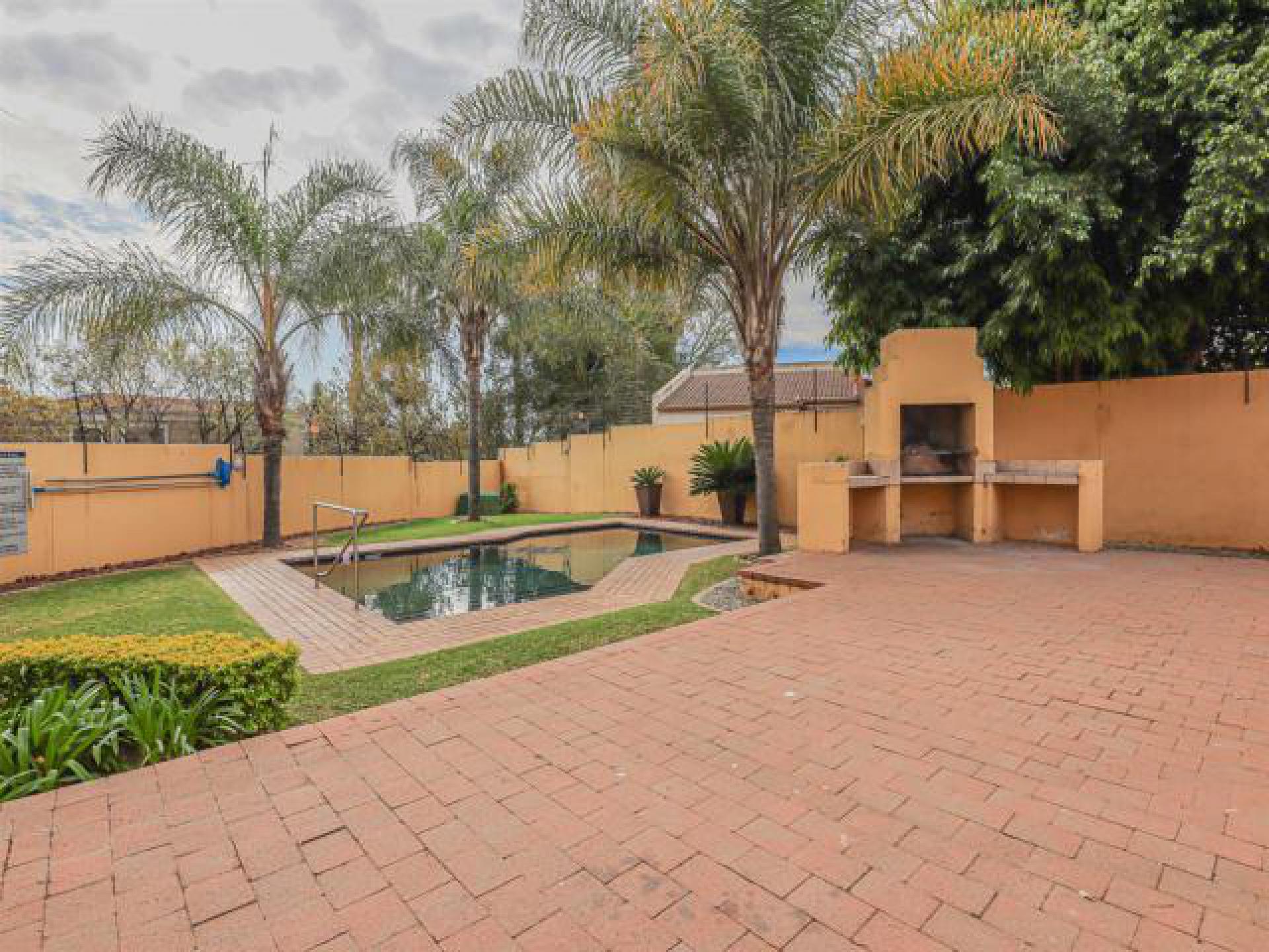 Backyard of property in Lone Hill