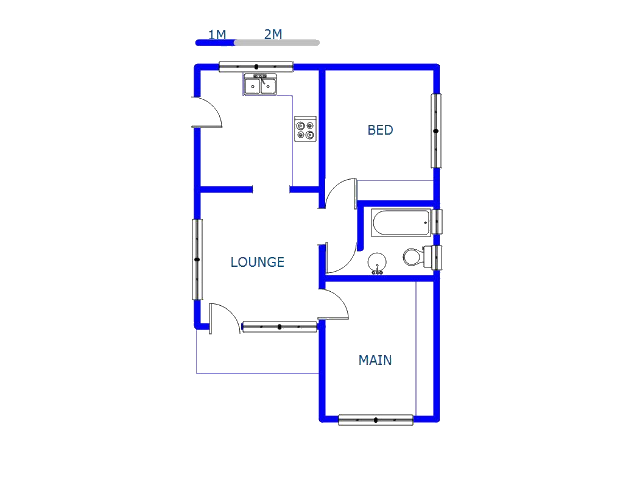 Ground Floor - 57m2 of property for sale in Highridge