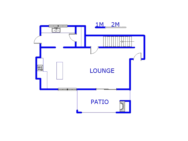 Floor plan of the property in Terenure