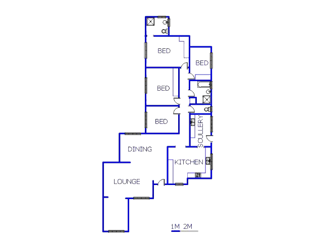 Ground Floor - 192m2 of property for sale in Newclare
