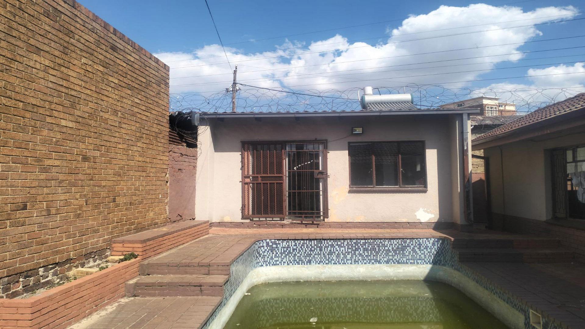 Backyard of property in Newclare