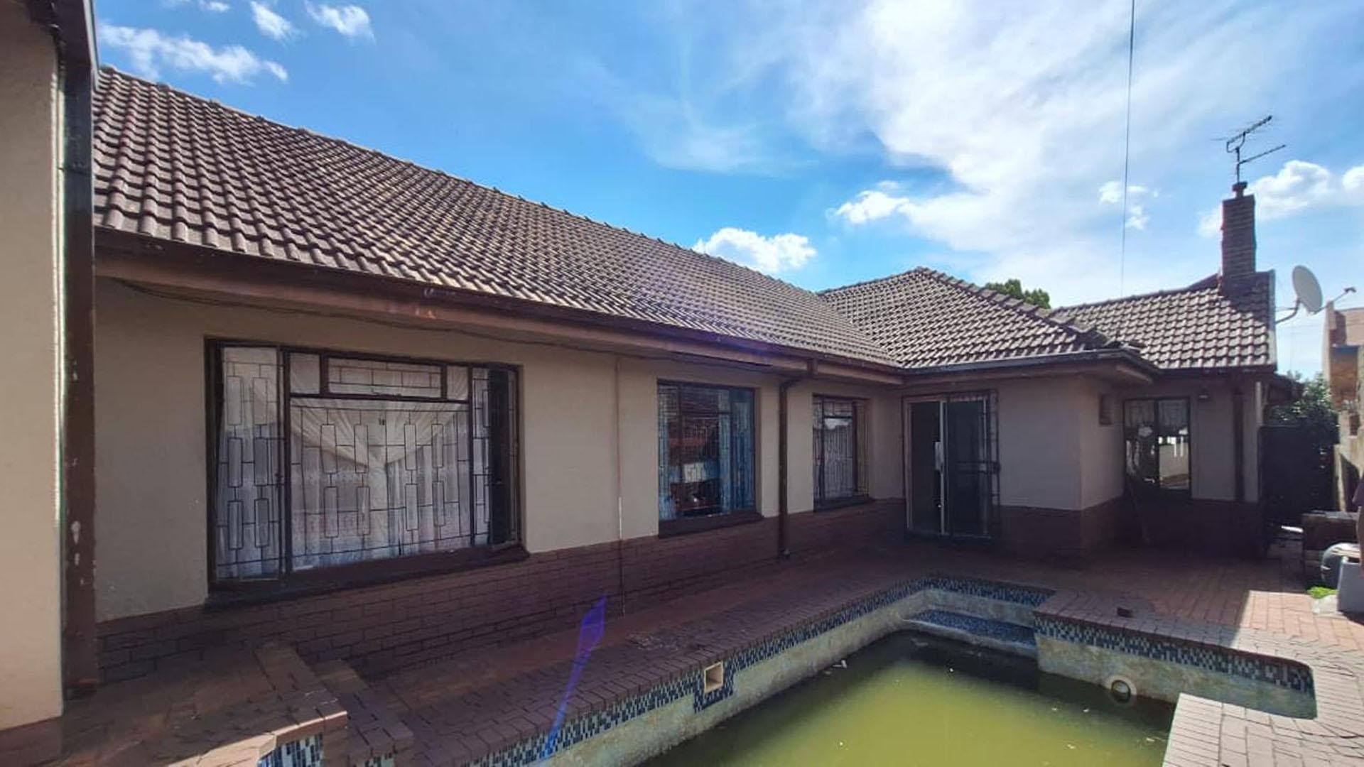 Backyard of property in Newclare